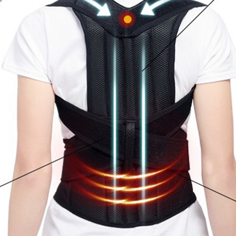 Posture Corrector Back Support Belt - Relieve Back Pain & Improve Spine Alignment